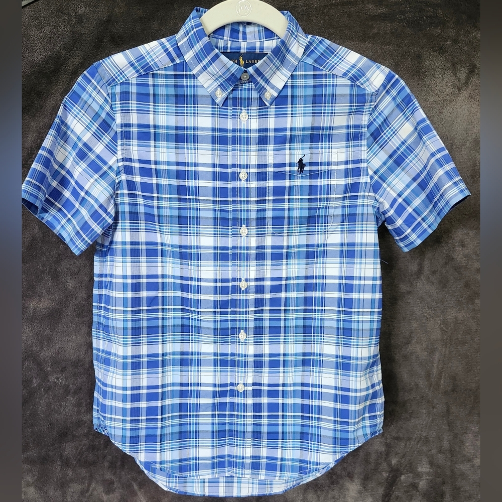 Polo By Ralph Lauren Boy's Performance Poplin Shirt